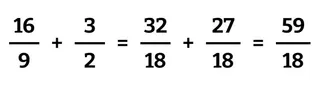 fraction, addition