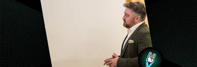 Daniel Nierhauve von 9elements bei seinem Talk beim KI Innovationsforum am Tegernsee.